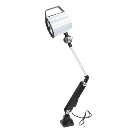 Top Shelf 24W Articulating Led Workshop Light Aluminum Alloy Machine Lamp with flexible mount for CNC and milling use.