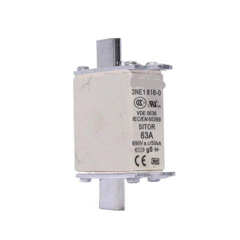 Top Shelf High Voltage Fuses For Heavy Industrial Gear And Power Systems Boasting Rock Hard Thermal Cutoff Guard, 63A fuse.