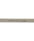 Lathe cutoff blade, high-speed steel (HSS, M2), size 5/64 x 1/2 x 4-1/2 in