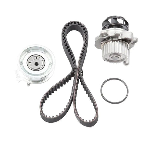 Water Pump And Timing Belt Kit Compatible With Beetle 2 0L Engine Replaces Part Numbers 06A109479F 06A121012G, belt and pulley kit