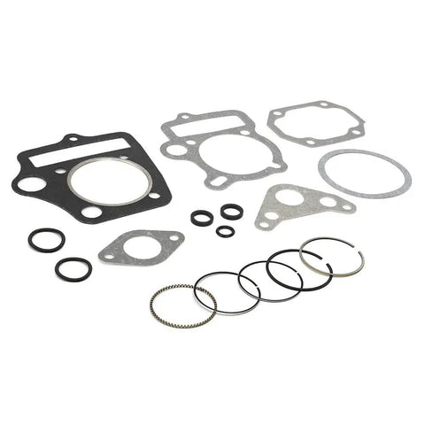 54Mm Piston And Ring Set With Head Gaskets Kit For 125Cc Pit Dirt Bike And ATV Go Kart Horizontal Engine BeefedUp Replacement