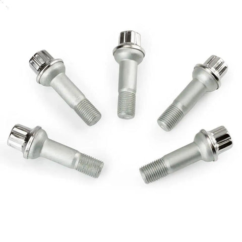 Upgrade Your Ride With A Cool 5X Chrome Wheel Lug Bolt Kit For Mers Des Benz W220 W204 And More To Rock Those Wheels Hard