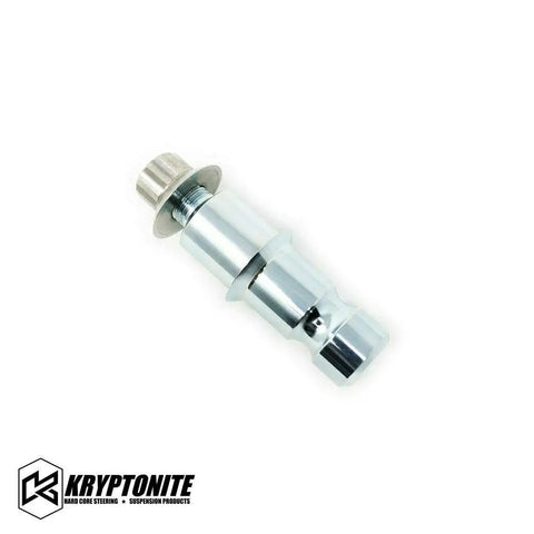 Heavy Duty Heim Or Uniball Ball Joint Stud Pin With Three Quarter Inch Bore, silver chromoly alloy, designed for Polaris RZR XP 1000 Turbo.