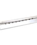 Burner Assembly Tube 24 Inch L5019X Genuine OEM Replacement Part For Commercial Ovens Durable Tubing With Easy Install And Beefy Industrial Grade Fit For High Volume Commercial Kitchens, silver metal burner tube with mounting bracket