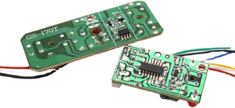 Two Pack Four Way Remote Control Board For RC Toy Cars And Robot Models Transmitter And Receiver Kit 27MHz DIY Projects