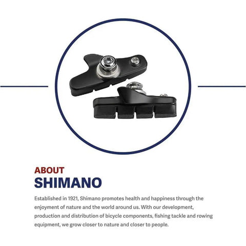 Road Caliper Brake Shoe Set With R55C4 Pads And Aluminum Pad Holder For Reliable Stopping Power On Road Bikes