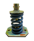 No Shake Heavy Duty Open Spring Vibration Isolators With Thick 6mm Rubber Pads 880 Lbs Load Rating And One Inch Deflection For Smooth Workshop Mounting