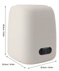 Game Changing 9L Portable Washing Machine With Spin Dryer And Clever Hidden Drain Hose, Mini Clothes Washer For Tight Spaces.