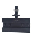 Rock Solid Heavy Duty Quick Change Lathe Tool Holder For Mini And Cnc Metal Lathes Featuring Tight Grip 1 2 To 3 4 Inch Square Turning Bits
