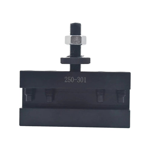 Rock Solid Heavy Duty Quick Change Lathe Tool Holder For Mini And Cnc Metal Lathes Featuring Tight Grip 1 2 To 3 4 Inch Square Turning Bits