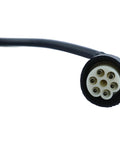 Close-up of the 10-pin connector on Yamaha Outboard Main Wiring Harness 16.4 Ft 10 Pin 688-8258A-50-00 6888258A5000 6X3-8258A-00