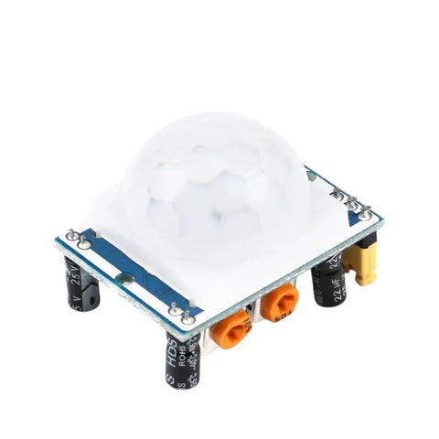 10 Pack Infrared Pyroelectric Motion Sensor Detector Module DIY Electronics Adjustable 5V to 20V DC Power Plug and Play Reliable Board With Stable Performance Easy Install Ideal for Home Automation and Projects, PIR lens board