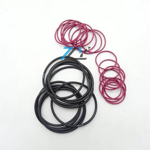 Heavy Duty Nitrile 90 Seal O Ring Kit 4C-4782 All-In-One Direct Replacement For CAT Excavator with assorted black and red O-rings.