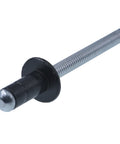 Straight Up Fix With Twenty Hella Tough Fuel Door Rivets And General Purpose Specialty Hardware For Toyota Lexus Camry Corolla Prius Highlander ChRxB And Everyday Driver Rig Upgrades, aluminum rivet with black oxide coating.