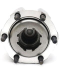 Front view of 2 Pack Free Running Wheel Hub Lock 28 Spline 40260-1S700 Fits Frontier X-Terra Navara D22 1998 2003 2.4L 3.3L Direct Replacement