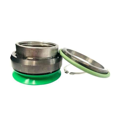 Spare Parts Upper Seal 60mm And Lower Seal 55mm Kit For Pump TC And VIT Models, Easy Install With Simple Tools, Quick Downtime Reduction, Reliable Maintenance Seal Set For Daily Pump Sealing And Cost Saving, green elastomer and metal pump seal parts