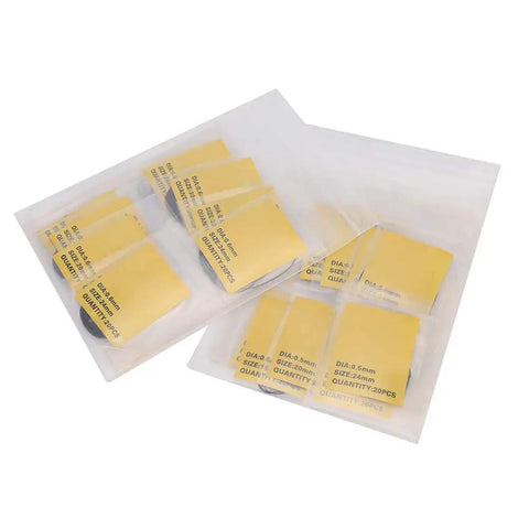 Pro Grade Rubber Watch Gasket Set For 16mm To 34mm Cases, 10 Sizes With 0.5mm And 0.6mm Thickness in transparent packaging