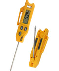 Folding Pocket Digital Thermometer With True RMS For Accurate Readings Range From 58 F To 572 F And Minus 50 C To 300 C