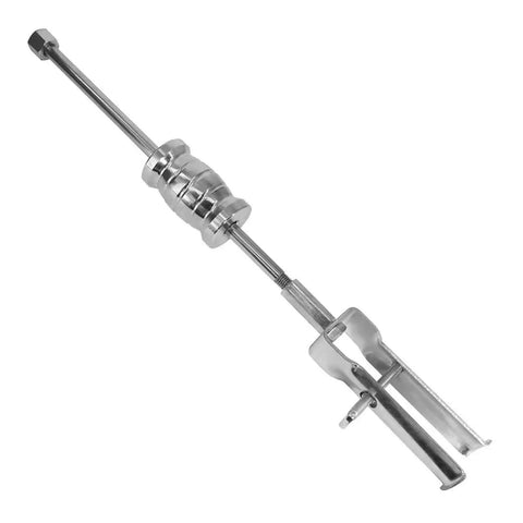Universal Bushing Needle Bearing Remover With Slide Hammer For 15 To 40mm Stroke Pulls Oils Seals Fast And Locks Securely Without Popping Open Portable Handle Makes Any Repair Shop Job A Breeze, steel