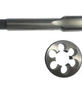 Right Hand 13/16-16 Tap And Die Set For Cutting Clean Threads High Speed Steel 13/16x16 Threading Tool For DIY Projects
