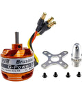 D2822 Brushless Outrunner Motor 1100KV 1450KV 1800KV 2600KV For Two To Three S LiPo RC Multicopters And Fixed Wing UAVs