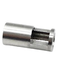 Stainless steel 8mm to 5mm motor axle adapter for 1 to 8 scale RC cars, pinion gear coupler shaft sleeve replacement, easy installation