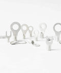 260 Piece Copper Ring And Fork Terminal Kit For Wiring AWG 22-16 16-14 12-10 Tin Plated Non Insulated Connectors, DIY Friendly