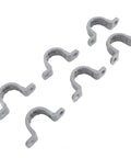 30 Pack Badass PVC Electrical Wire Connectors With Oil Resistant Groove Lock Design Quick Splice Terminal Splices, gray cable clips.