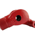 Professional Steel Manual Pipe Bender with Fan Shaped Design For Precise Bending Of Galvanized Iron Copper Water And Wire Pipes, red metal part