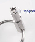 Close-up of a Heavy Duty Coffee Machine Repair Key With Magnetic Oval Head Screws For Jura Capresso, showing magnet tip.