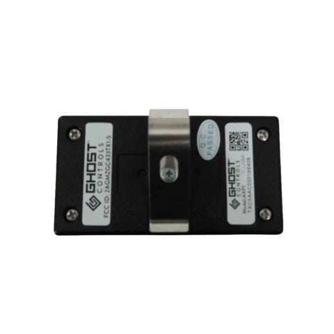 Back view of AXP1 Premium 5 Button Remote Transmitter For Automatic Gate Openers Long Range Up To 1000 Feet Ghost Controls