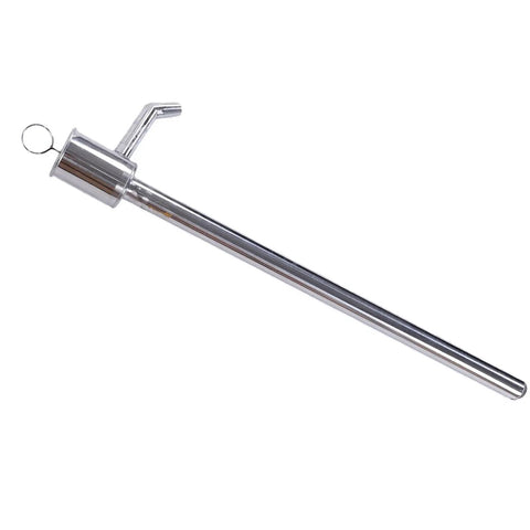 Heavy Duty 60CM Stainless Steel Manual Oil Pump For Fluid Transfer, Rustproof device for wine and cooking oil use.