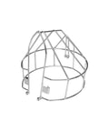 Outboard Propeller Protective Cover With Stainless Steel Mesh Safety Guard For 6 HP Marine Engine on a white background