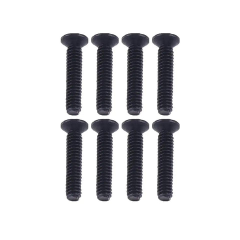 Eight black screws for Foldable Propellers Set In Red White Black For HS720 HS720E Drone 12 Piece Pack Three Sets PC Plastic Pro Grade.