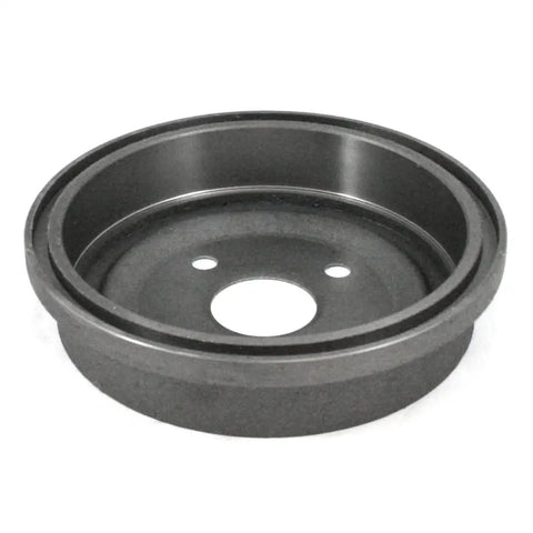 Heavy Duty Rear Brake Drum Kit Two Piece Replacement Drums For Ford Maverick And Falcon Sedan Delivery, black finish, durable design.