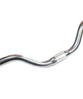 Rugged 54cm Aluminum Alloy Flat Bar Handlebar With 25.4mm Clamp For Mountain Bikes; close-up of durable alloy material