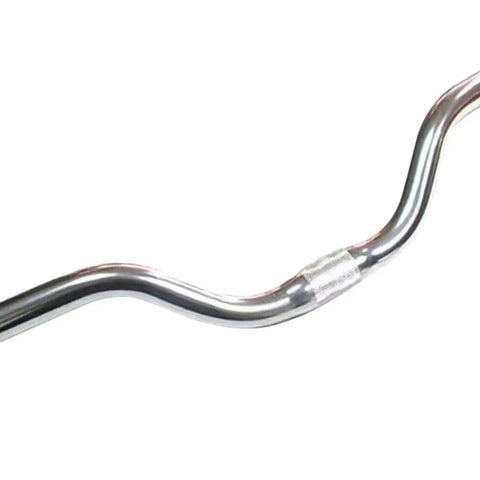 Rugged 54cm Aluminum Alloy Flat Bar Handlebar With 25.4mm Clamp For Mountain Bikes; close-up of durable alloy material