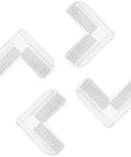 4 Pack Table Corner Protectors For Desks And Tables, Clear PVC Corner Guards With Anti Collision Design, Soft Edge Bumper Covers