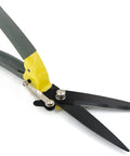 Upgraded Grass Shears For Garden And Lawn Care With Heat Treated Blades, Durable Construction, And Ergonomic Handles on white background.