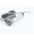 Top Shelf Electric PMDC Brushed Motor Push Pull Linear Actuator Controller with gray housing and cable, ideal for tough projects.
