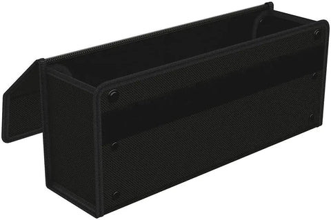 2Go 3 Tool Box Grab And Go Portable Tool Organizer Case For Bits And Drivers Durable Plastic Toolbox Open Black Design