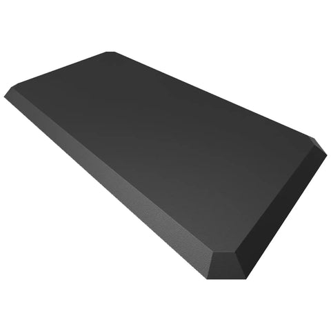 Side view of Ultra Thick 0.8 Inch Anti Fatigue Kitchen Mat 17X30 Inches Cushioned Floor Rug Waterproof For Standing In Kitchen Office Sink Home