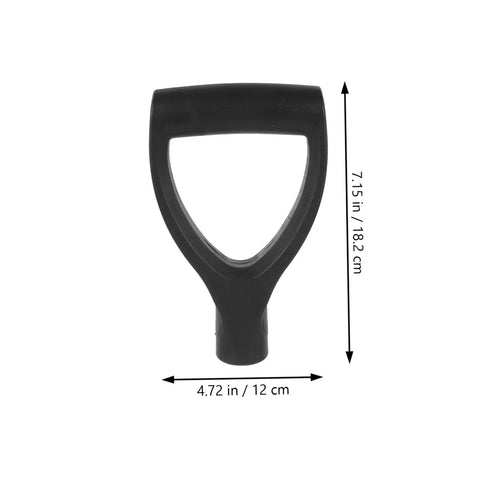 D Shaped Shovel Handle Replacement Ergonomic Plastic Grip For Garden Tools Lightweight Handy Easy To Use Hand Shovel Accessory