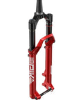 Pike Ultimate C2 Suspension Fork For 27.5 Inch Wheels 120mm Travel Boost 15x110 Tapered 44mm Offset Red With DebonAir Plus Air Spring And Charger 3.1 RC2 Damping For Trail Shredding And Killer Climbs