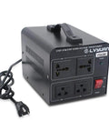 Voltage Transformer Converter 2000 Watt Step Up And Step Down Power Adapter From 110 To 120V To 220 To 240V And Back With 2 US Outlets And 2 Universal