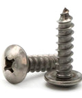 Number 10 Phillips Truss Head Sheet Metal Screws 316 Stainless Steel 1 Inch Length Built Tough For Marine And Harsh Environments
