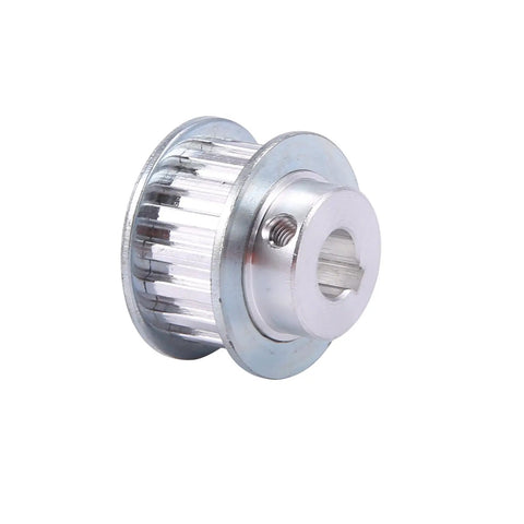 2Pcs Garage Grade Metal Synchronous Pulley and S Gears for Mini Lathe Motor Belt Drive with 8mm Bore aluminum pulley part