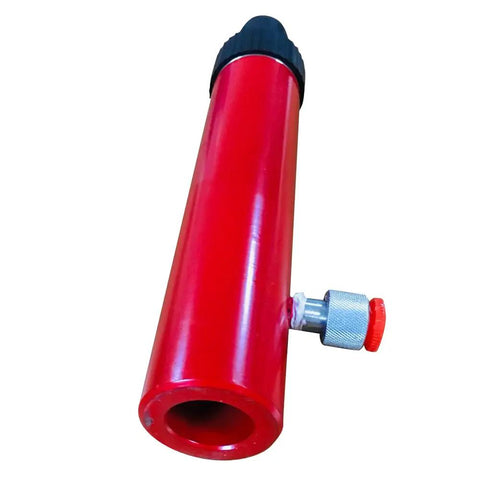 Heavy Duty 10 Ton Hydraulic Jack Pump Ram Kit For Automotive Truck Farm And Heavy Equipment Repairs 22000 Lb Capacity Red