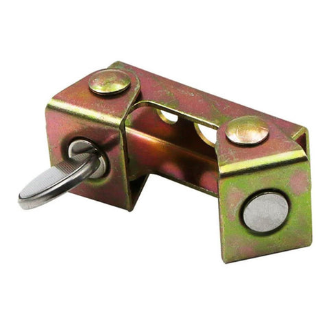 Close-up of the Pro Grade Magnetic Welding Clamps V Type Fixture Set, showing stainless steel adjustable magnetic base for metalworking.