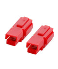 Heavy Duty Anderson Style SB30 Plug 30A DC Battery Connector 600V Quick Connect for UPS solar projects in red color.